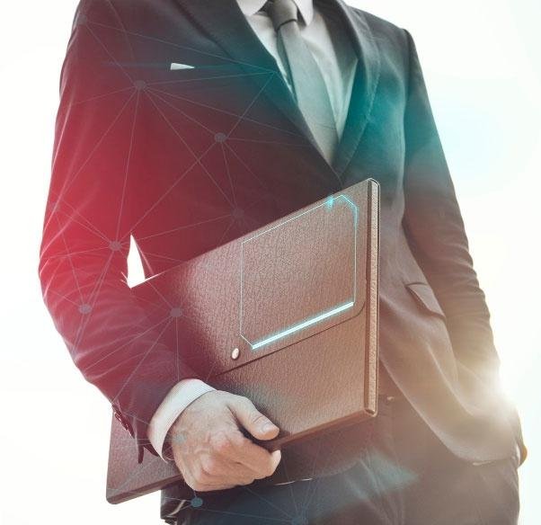 Careers 3 businessman with leather briefcase